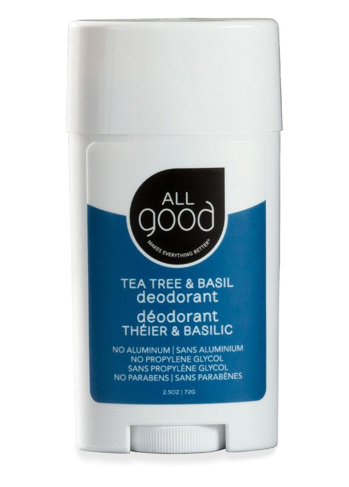 All Good Deodorant – Tea Tree & Basil 2.5 oz