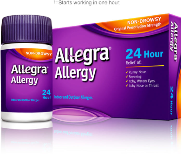 ALLEGRA 180 MG (10s) EACH