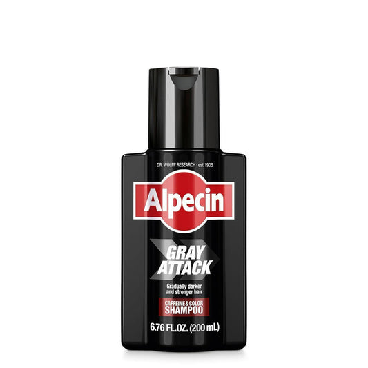Alpecin Grey Attack Caffeine Shampoo, 200ml - Makkah Pharmacy
