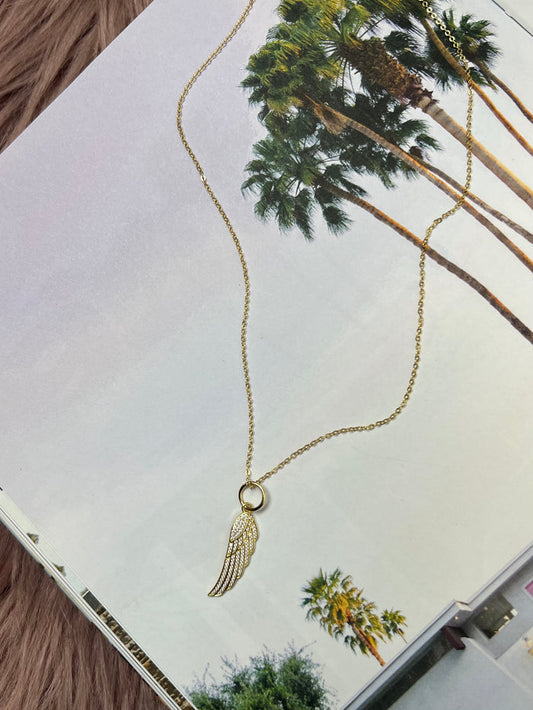 Angel Wing Love Necklace