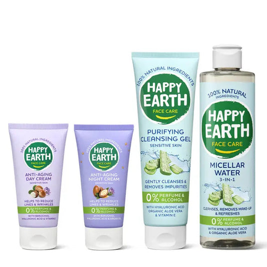 Anti-Age Face Care Bundel Happy Earth