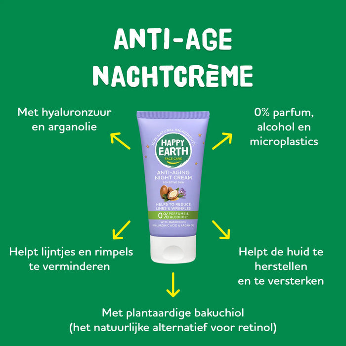 Anti-Age Nachtcrème Happy Earth