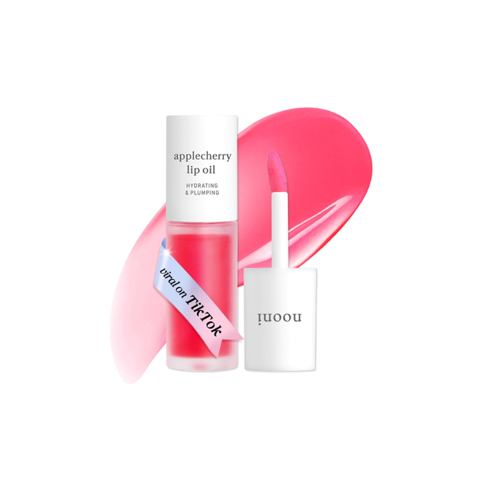 Nooni Apple Lip Oil APPLECHERRY Nudie Glow Australia