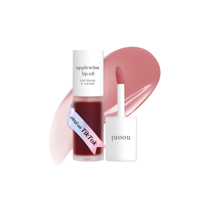 Nooni Apple Lip Oil APPLEWINE Nudie Glow Australia