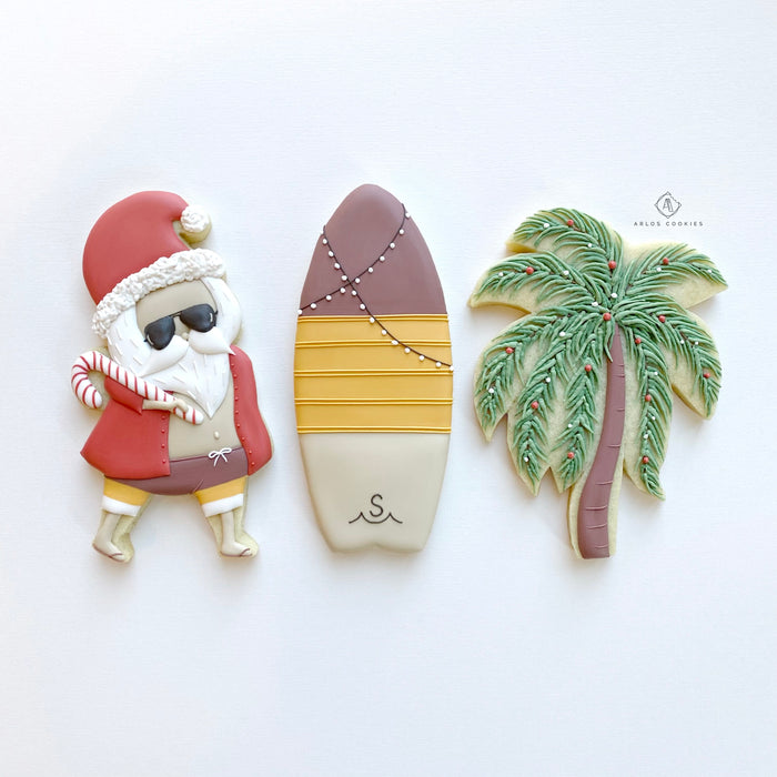 Arlo's Cookies Tropical Christmas Cookie Cutters