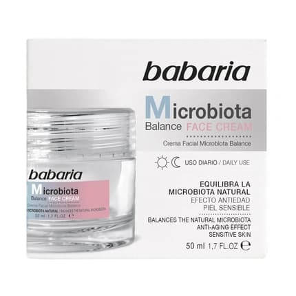 Babaria Microbiota Balance Daily Facial Cream For Sensitive Skin 50ml