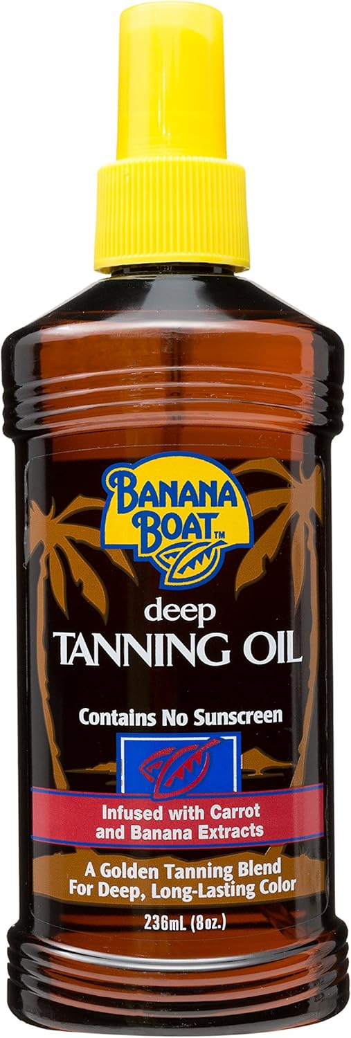 Banana Boat Deep Tanning Oil - A Golden Tanning Blend 236Ml