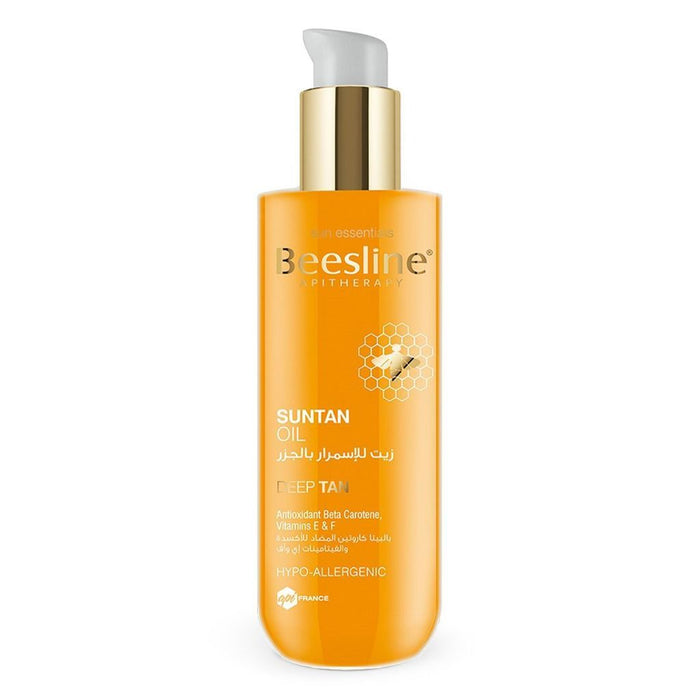 Beesline Apitherapy Deep Suntan Oil, 200ml - Makkah Pharmacy