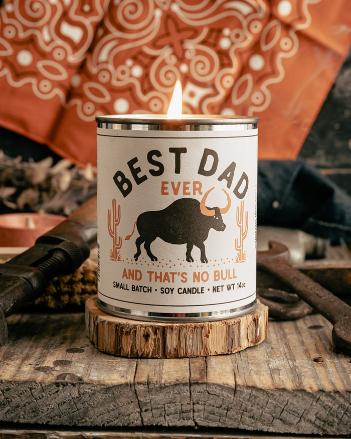 Best Dad Ever Candle | Manready Mercantile