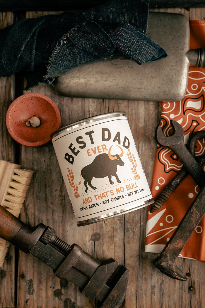 Best Dad Ever Candle | Manready Mercantile