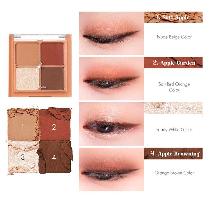 ROM&ND Better Than Eyes Music Series #M01 DRY APPLE BLOSSOM Nudie Glow Australia
