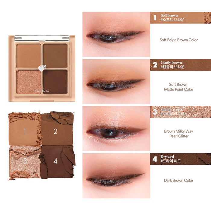 ROM&ND Better Than Eyes Original Series #03 DRY RAGRAS Nudie Glow Australia