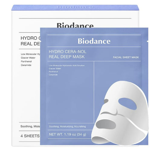 Biodance Hydro Cera-nol Real Deep Mask 1.19oz(34g) x 4ea