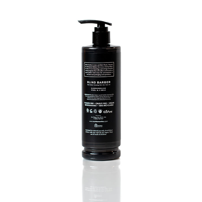 Blind Barber REFILLABLE Pump Bottle - Hand Soap & Body Wash