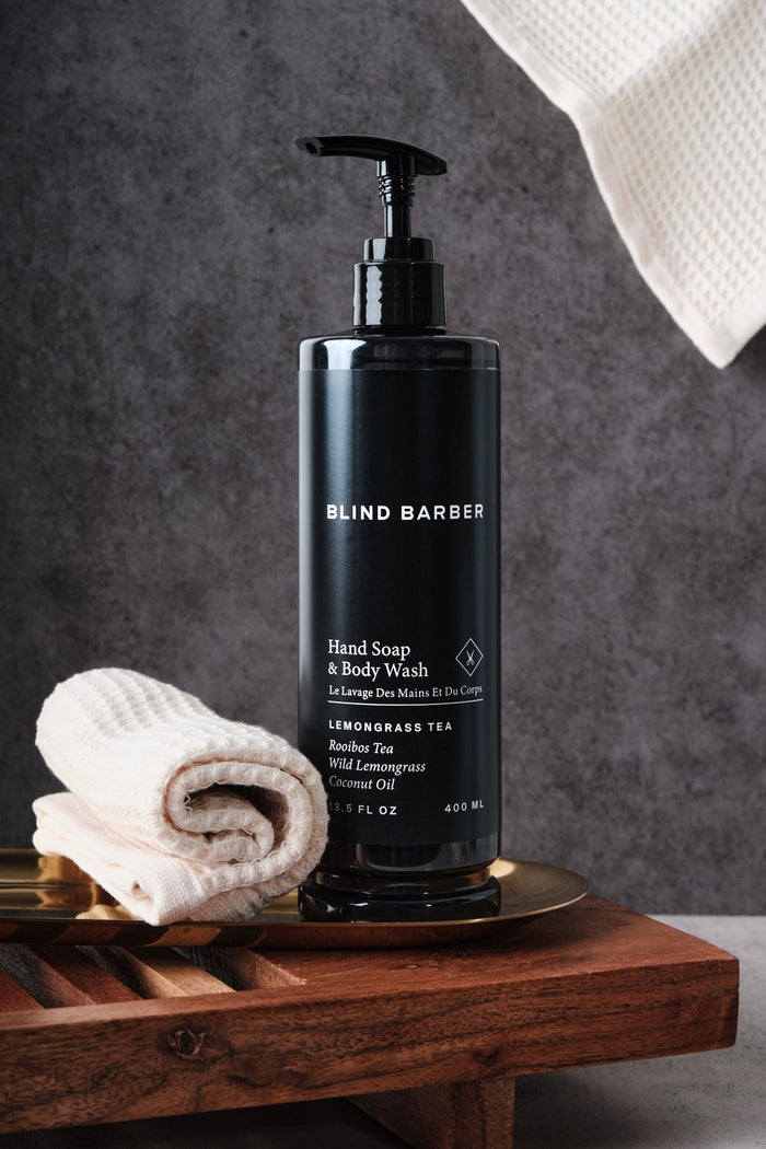 Blind Barber REFILLABLE Pump Bottle - Hand Soap & Body Wash