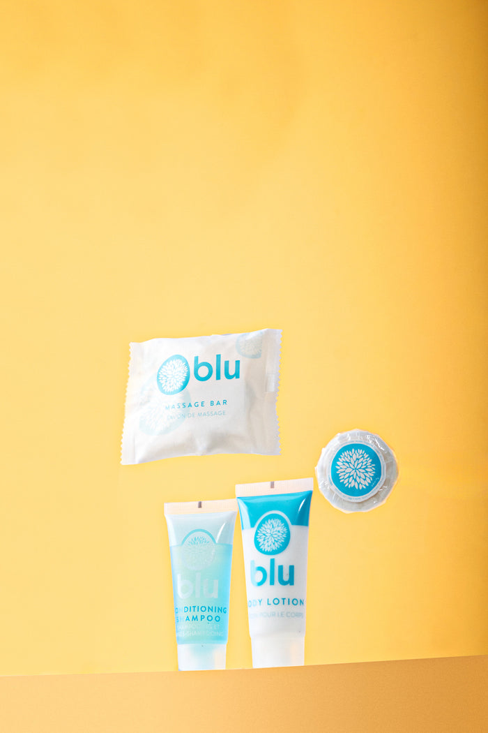 blu Cleansing Bar (Pleat Wrap) 0.5 oz/15 g