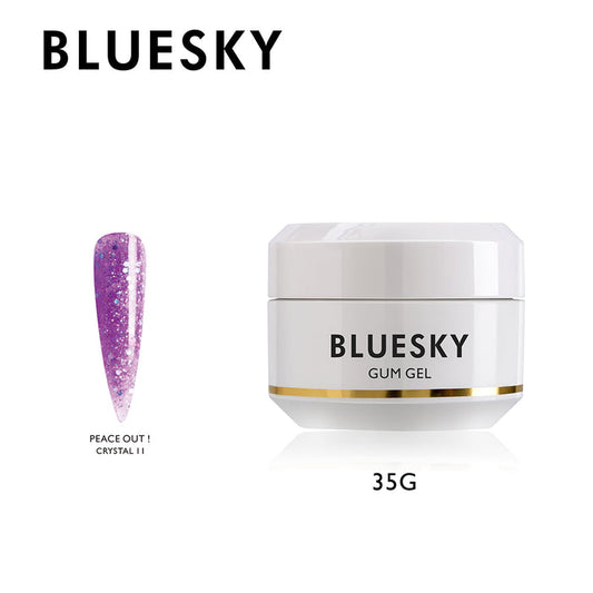 Bluesky Crystal Gum Gel 35g 11 PEACE OUT!
