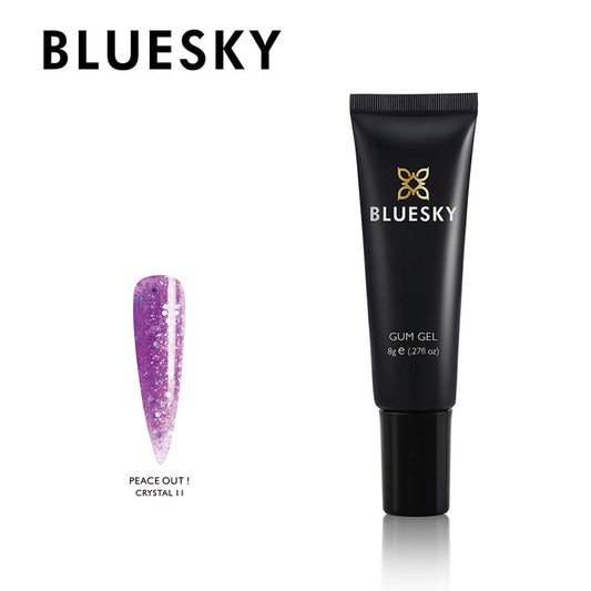 Bluesky Crystal Gum Gel 8g 11 PEACE OUT!