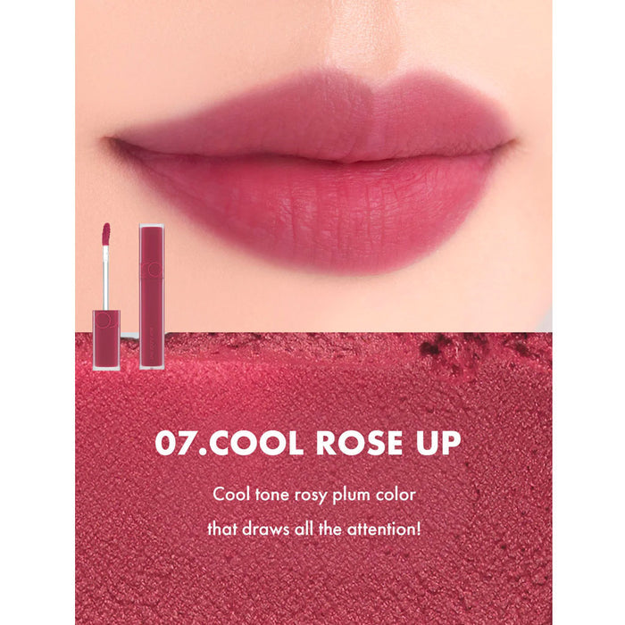 ROM&ND Blur Fudge Tint 07 COOL ROSE UP Nudie Glow Australia