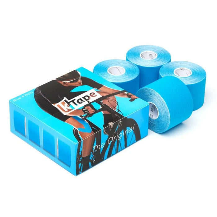 Box of 4 rolls of elastic adhesive tape - 5cm x 5m - 5 colors - K-Tape