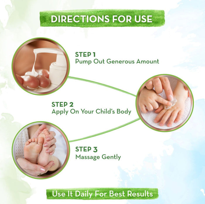 How To Use Mamaearth Brave Blueberry Body Lotion For Kids