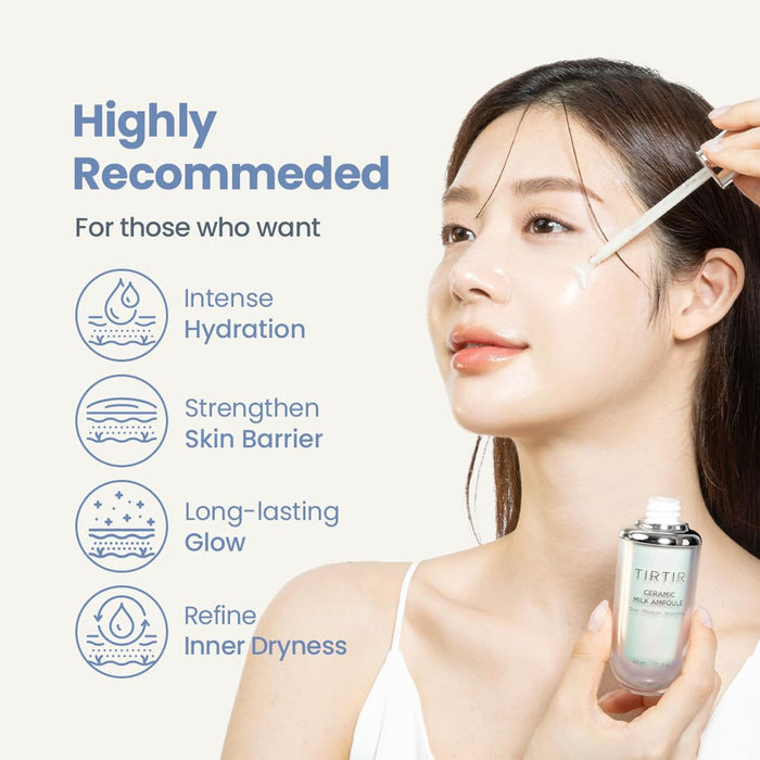 TIRTIR Ceramic Milk Ampoule Nudie Glow Australia
