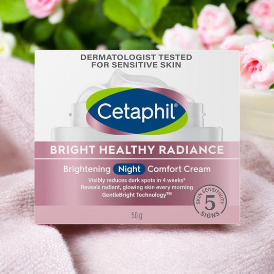 Cetaphil Bright Healthy Radiance Brightening Night Comfort Cream - Cosmosentials