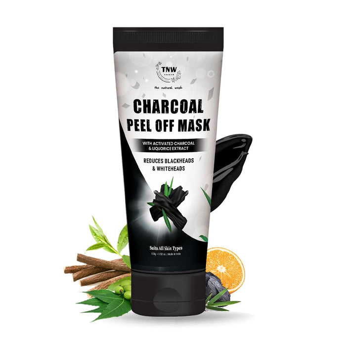 Charcoal Peel Off Mask for Blackheads and Removes Tan. (Stock Clearance)