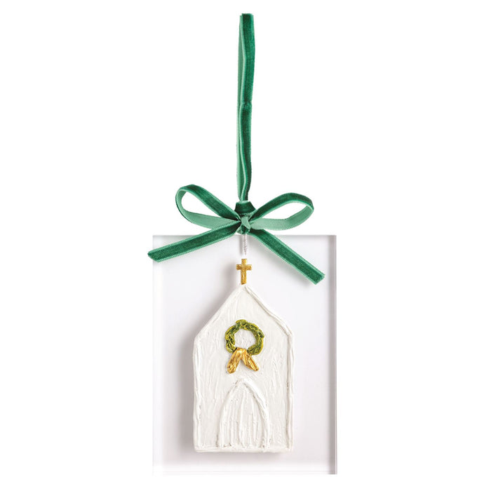 Church Acrylic Ornament