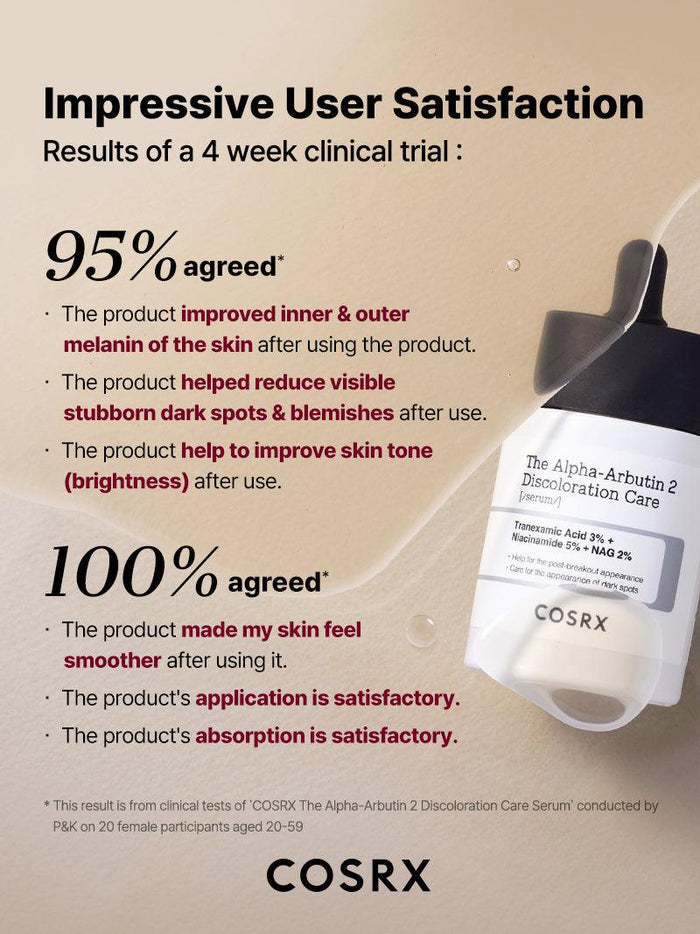 Cosrx The Alpha-Arbutin 2 Discoloration Care Serum 50ml