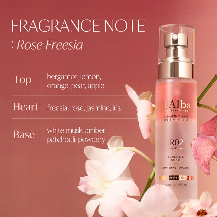 d'alba Piedmont Italian White Truffle Hair Perfume Serum Fragrance 3.38 fl. oz. / 100ml