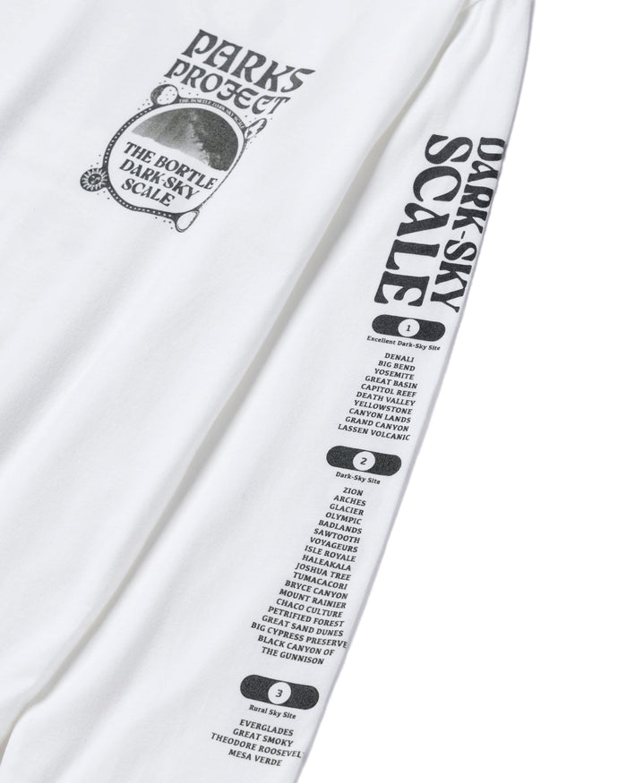 Shop Dark Sky Scale Long Sleeve Tee Inspired by National Parks | marshmallow