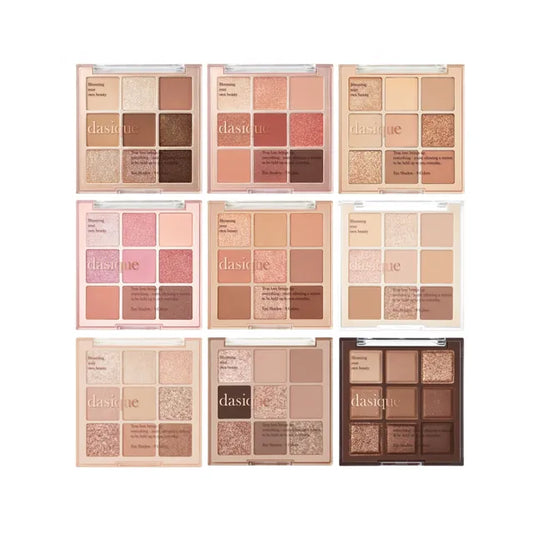 dasique Eyeshadow Pallette 9 Color 24 Muted Nuts