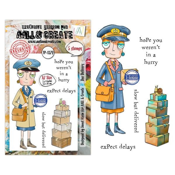 Dee Delivers  - Clear Stamps