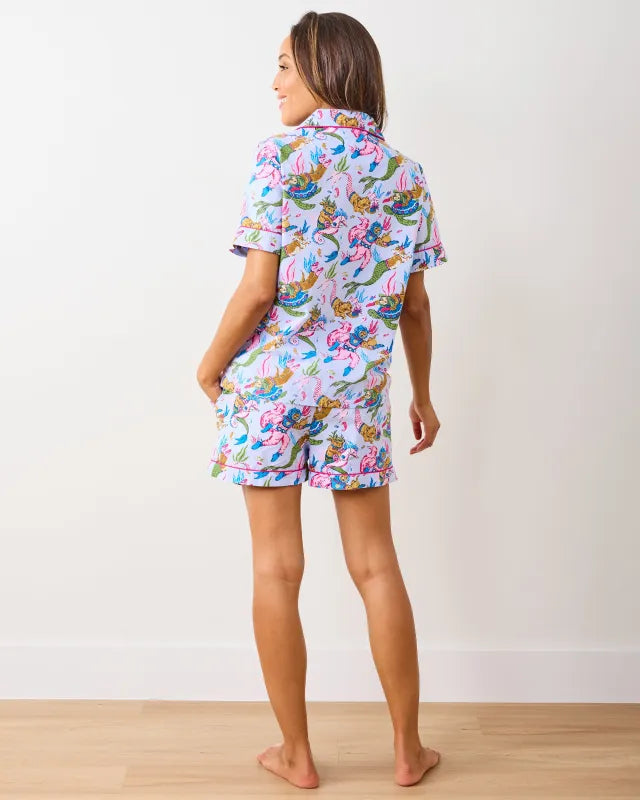 deep sea divers short PJ set