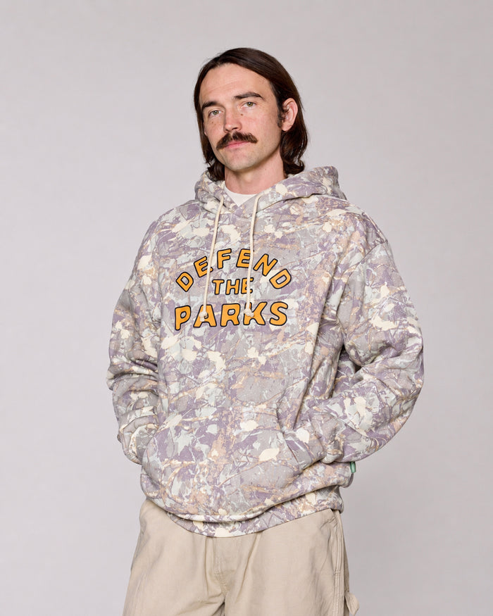 Shop Defend the Parks Bear Hoodie Inspired by Protecting National Parks  | camo
