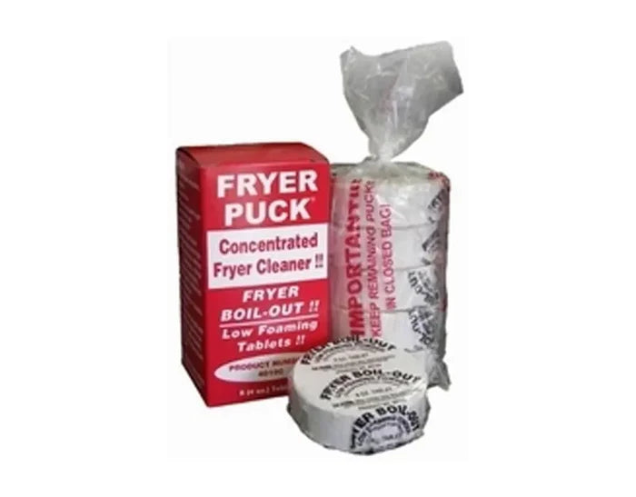 DISH/ Boil-Out Puck Fryer Cleaner, 4 oz, 5/box-Food Service