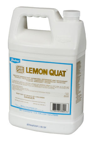 DISINFECT/BUCKEYE ”LEMONQUAT” Multi-purpose Disinfectant Cleaner