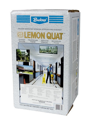 DISINFECT/BUCKEYE ”LEMONQUAT” Multi-purpose Disinfectant Cleaner