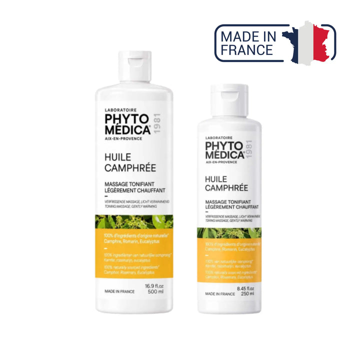 Huile sèche de Massage - Camphrée - deux contenances - Phytomedica Laboratoires Phytomedica