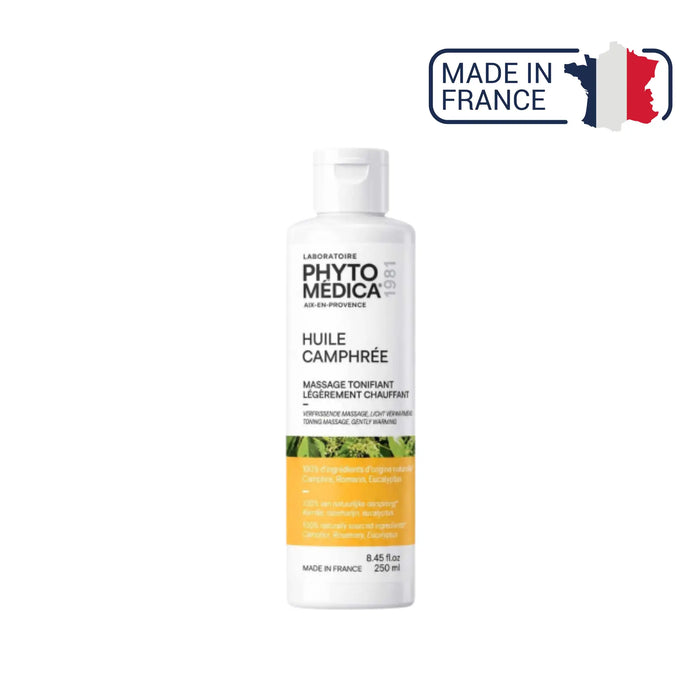 Huile sèche de Massage - Camphrée - deux contenances - Phytomedica Laboratoires Phytomedica