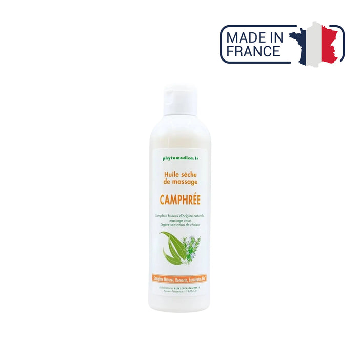 Dry Massage Oil - Camphor - two capacities - Phytomeda Laboratoires Phytomedica