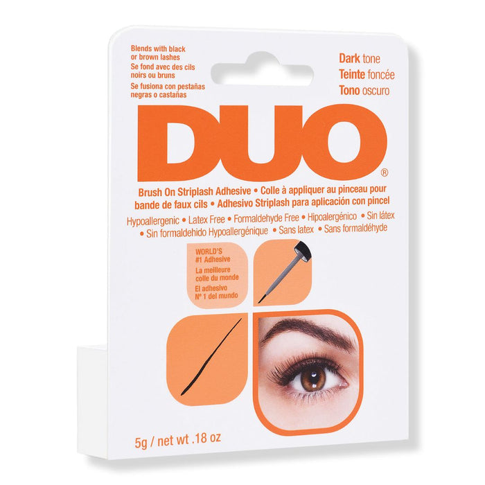DUO Brush On Striplash Adhesive, Dark