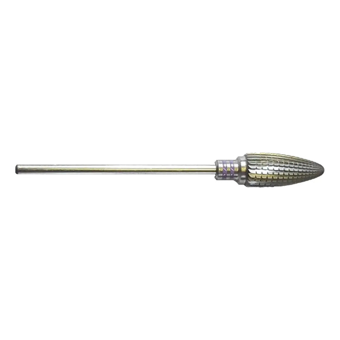 Bur E7225 Tungsten carbide - Abrasion of normal nails - Super fine helical teeth - 6 mm - My Podologie