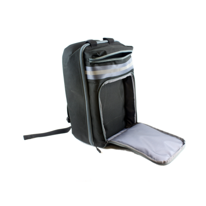 EASY BAG backpack - Black / Gray closure - My Podologie