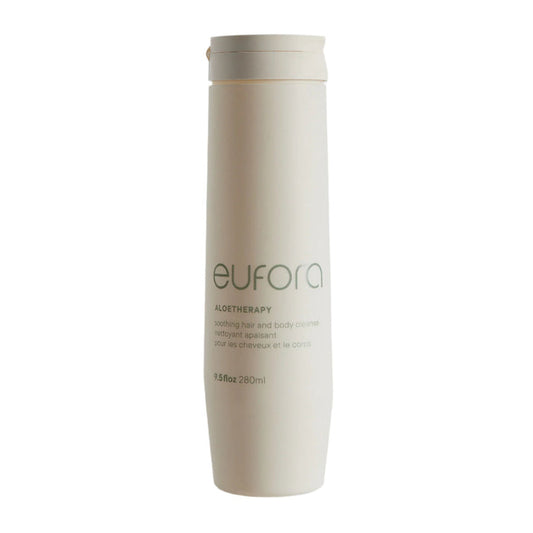 Eufora Soothing Hair and Body Cleanse in a 280ml bottle.