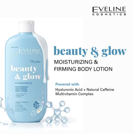 Eveline Cosmetics Beauty & Glow Moisturizing And Firming Body Lotion 350 ml