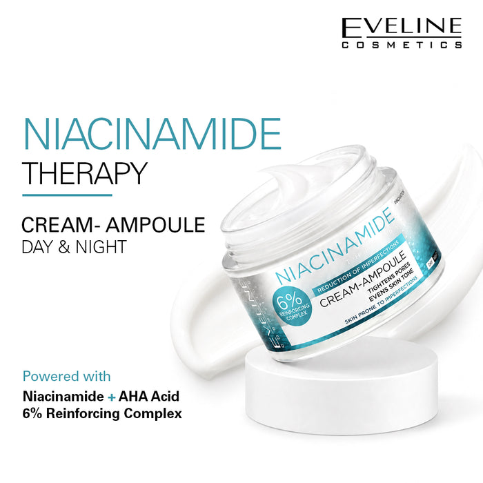 Eveline Cosmetics Cream-ampoule Niacynamid Therapy Reduction Of Imperfections Day/Night 50 ml