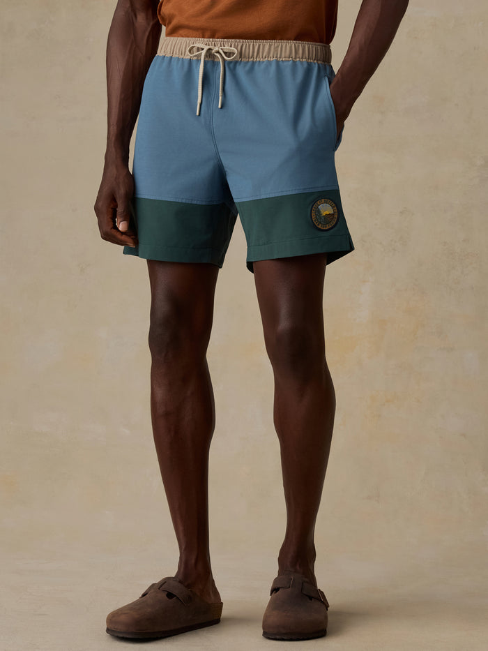 Shop Faherty x Parks Project All Day Trunk (6") Inspired by National Parks | camp-lake-combo