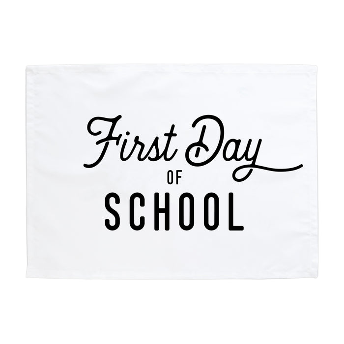 First Day of School Banner